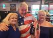 Kim, Gary  & Judy looking very patriotic at Bourbon Street for “Xerocks.”